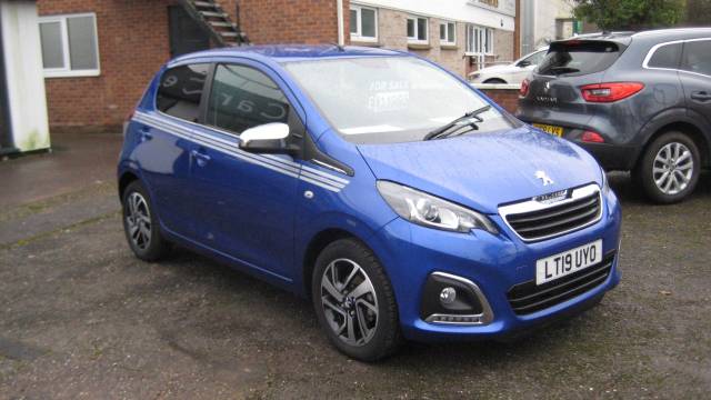 Peugeot 108 1.0 72 Collection 5dr Hatchback Petrol Blue